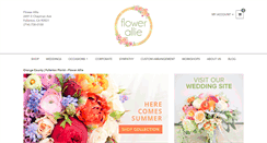 Desktop Screenshot of flowerallie.com